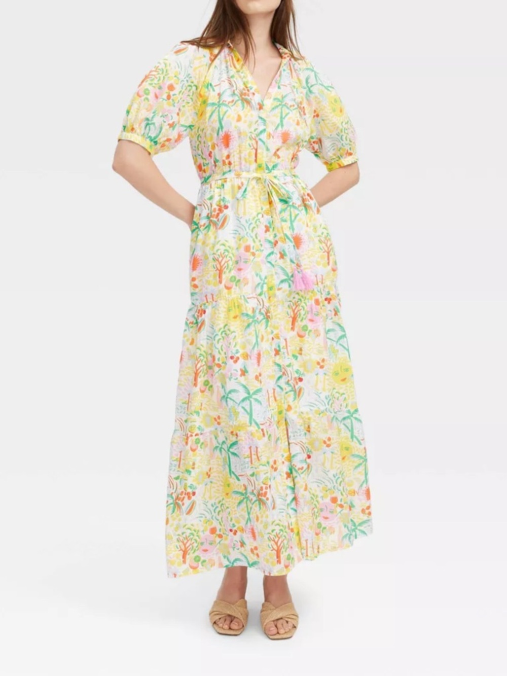 Roller rabbit x target maxi dress xs
